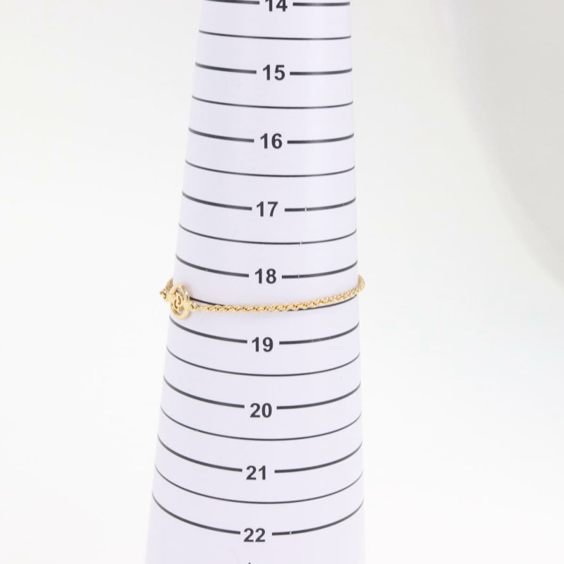 【日本直送】Christian Dior 圓形標誌手環 金屬金 正品 146060-10