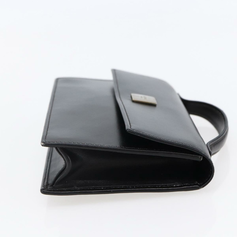 【日本直送】CELINE 手提包 黑色皮革 正品 sw1588-3