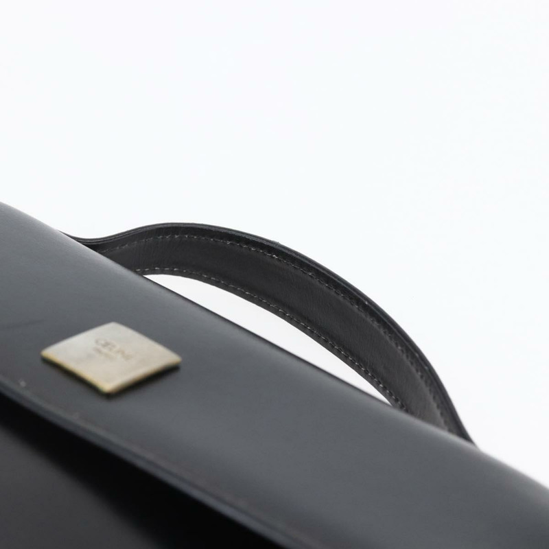 【日本直送】CELINE 手提包 黑色皮革 正品 sw1588-7