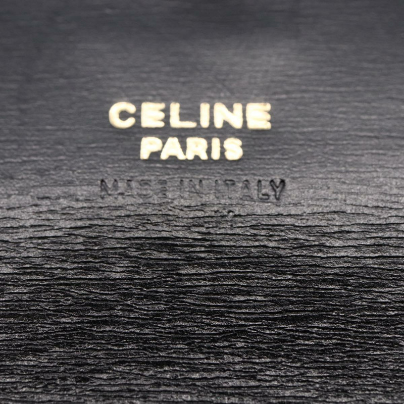 【日本直送】CELINE 手提包 黑色皮革 正品 sw1588-11