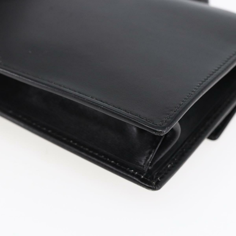 【日本直送】CELINE 手提包 黑色皮革 正品 sw1588-14