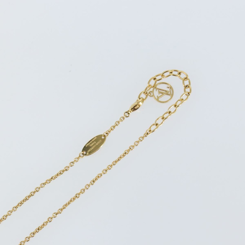 【日本直送】路易威登 (LOUIS VUITTON) LV 經典項鍊 金屬金色 M00596 LV 正品 sw1606-5