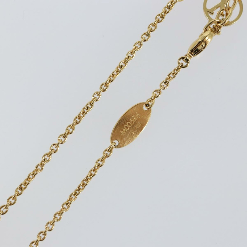 【日本直送】路易威登 (LOUIS VUITTON) LV 經典項鍊 金屬金色 M00596 LV 正品 sw1606-10