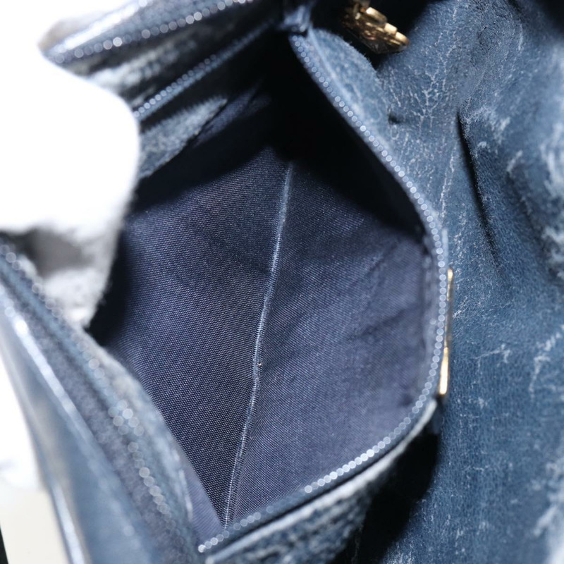 【日本直送】GUCCI Micro GG Supreme 單肩包 PVC 海軍藍/金色 007 56 0095 Auth fm4868-22