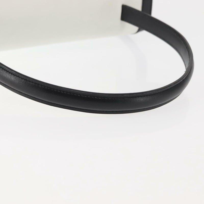 【日本直送】CELINE 手提包 皮革 白色 銀色 正品 145959-6