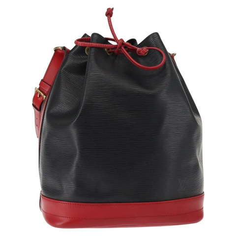 路易威登 Epi Noe 雙色肩背包 黑紅 M44017 LV 正品 145982
