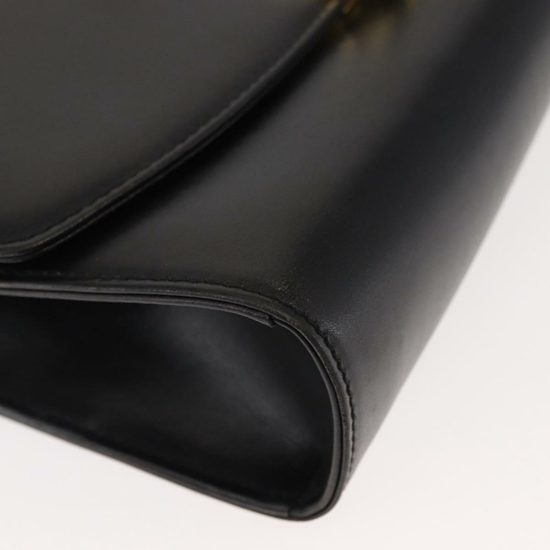 【日本直送】BALLY 鏈條單肩包 皮革 黑色 金色 正品 145994-8