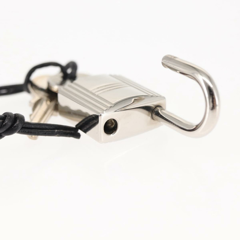 【日本直送】愛馬仕 Cadena 掛鎖金屬銀色 Auth hk3166-4