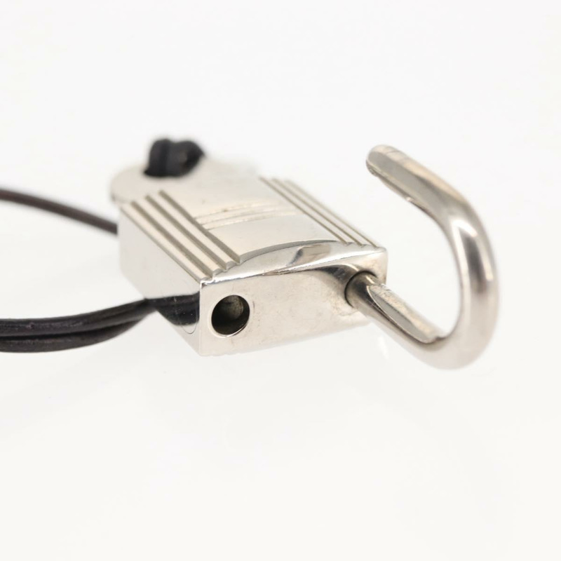 【日本直送】愛馬仕 Cadena 掛鎖 金屬 銀色 Auth hk3164-4