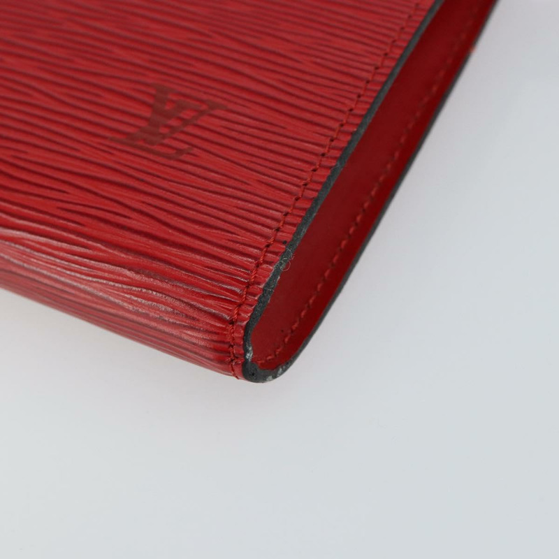 【日本直送】路易威登 Epi Pochette 配件袋 紅色 M52947 LV 正品 hk3148-8