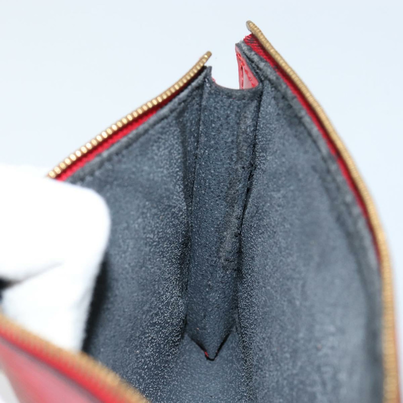 【日本直送】路易威登 Epi Pochette 配件袋 紅色 M52947 LV 正品 hk3148-18