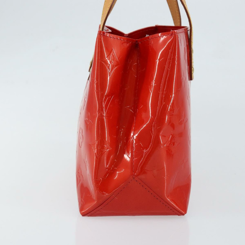【日本直送】路易威登 Monogram Vernis Reade PM 手提包 紅色 M91088 LV 正品 146322-2
