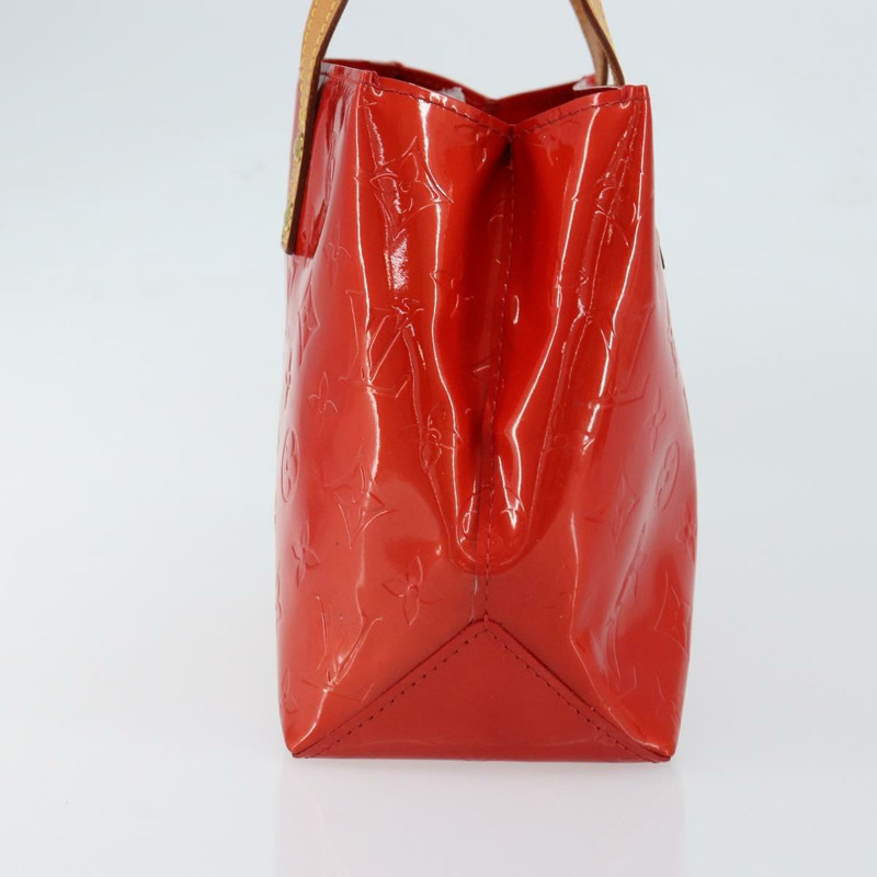 【日本直送】路易威登 Monogram Vernis Reade PM 手提包 紅色 M91088 LV 正品 146322-3