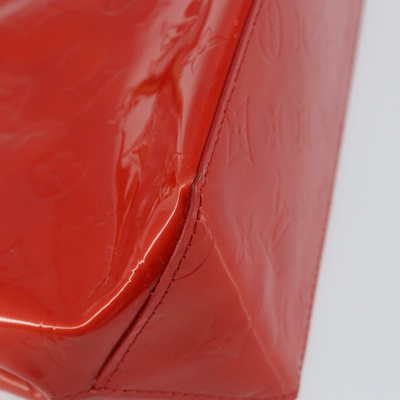 【日本直送】路易威登 Monogram Vernis Reade PM 手提包 紅色 M91088 LV 正品 146322-15