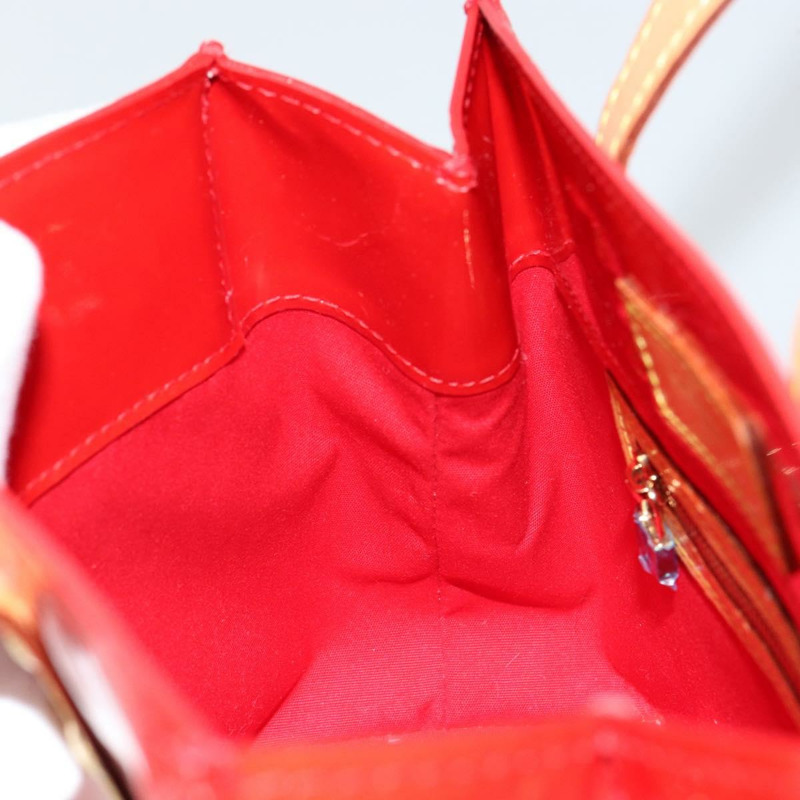 【日本直送】路易威登 Monogram Vernis Reade PM 手提包 紅色 M91088 LV 正品 146322-17