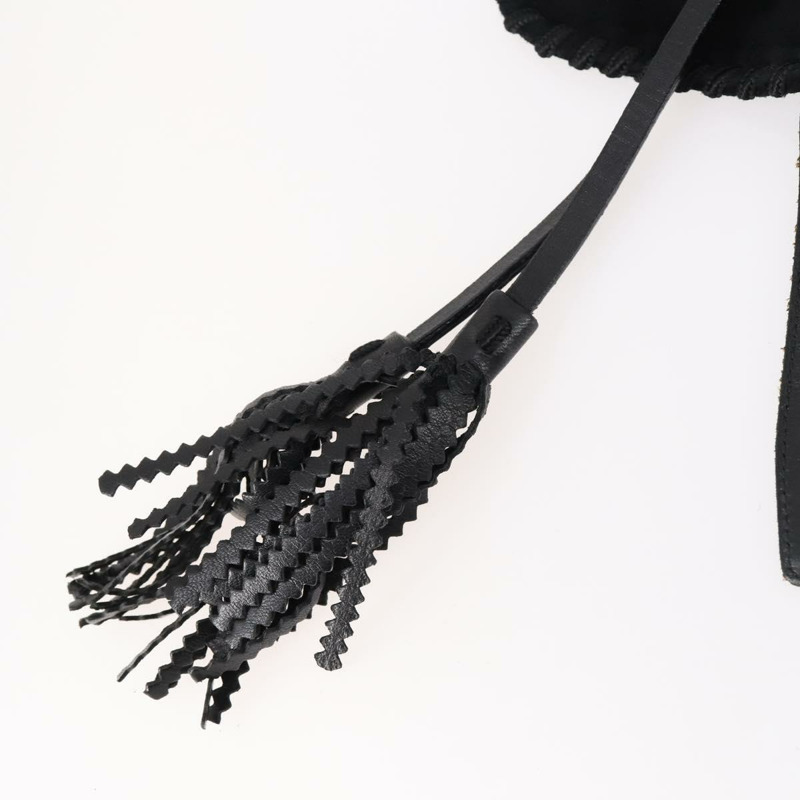 【日本直送】PRADA 黑色麂皮肩背包，正品 bs29915-8