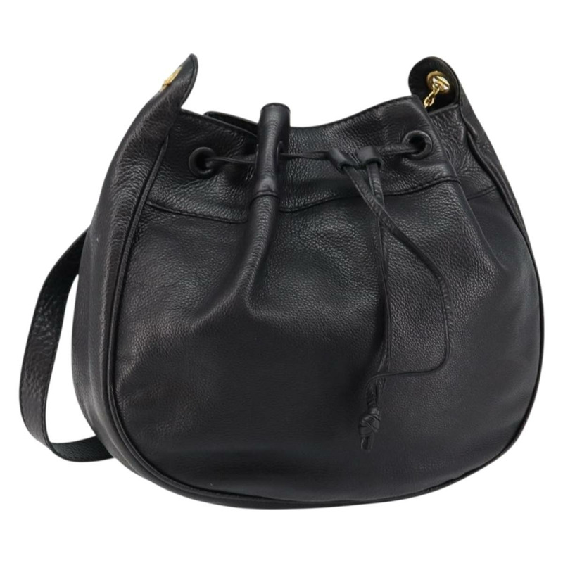 【日本直送】BOTTEGA VENETA 黑色金色皮革單肩包 正品 bs29943-0