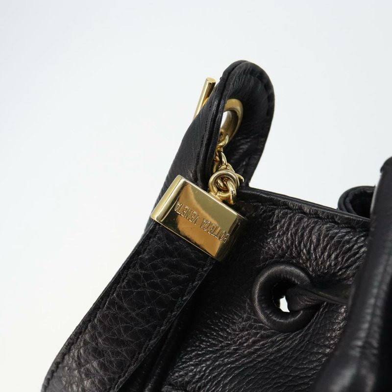 【日本直送】BOTTEGA VENETA 黑色金色皮革單肩包 正品 bs29943-9