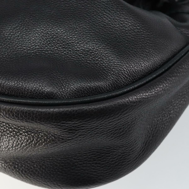 【日本直送】BOTTEGA VENETA 黑色金色皮革單肩包 正品 bs29943-14