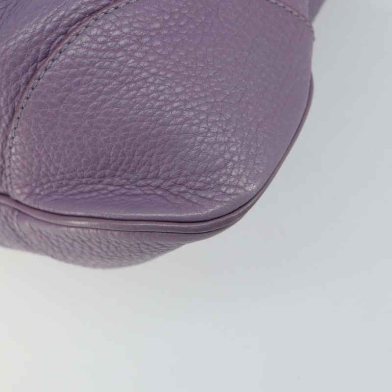 【日本直送】Salvatore Ferragamo Gancini 手提包 皮革 紫色 銀色 正品 146336-14