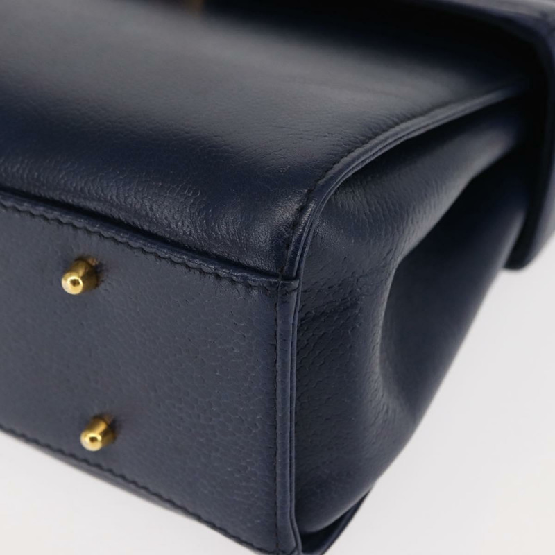 【日本直送】VALENTINO 皮革雙肩包 藍色金色 Auth bs29911-15