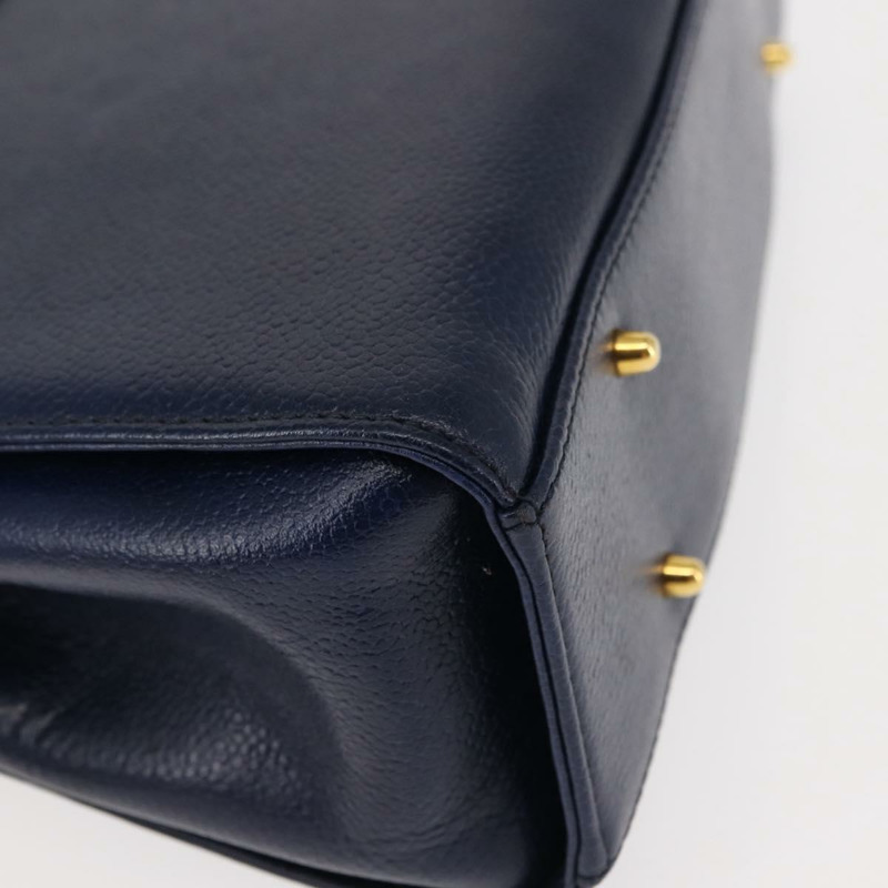 【日本直送】VALENTINO 皮革雙肩包 藍色金色 Auth bs29911-16