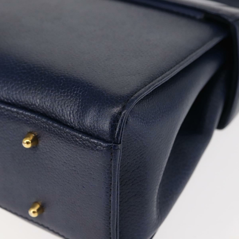 【日本直送】VALENTINO 皮革雙肩包 藍色金色 Auth bs29911-17