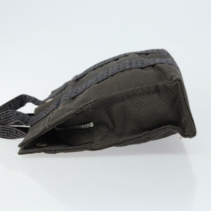 【日本直送】愛馬仕 Her Line PM 帆布托特包 灰色 Auth hk3125-3