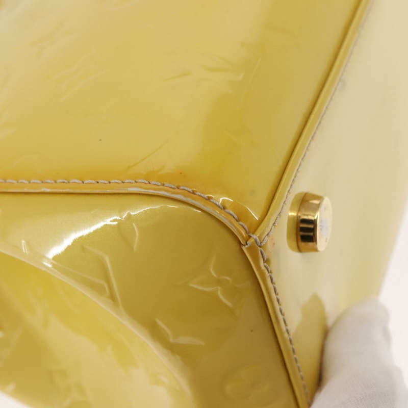 【日本直送】路易威登 Monogram Vernis Blair MM 手提包 2way Citrin M90108 LV Auth 145836-15
