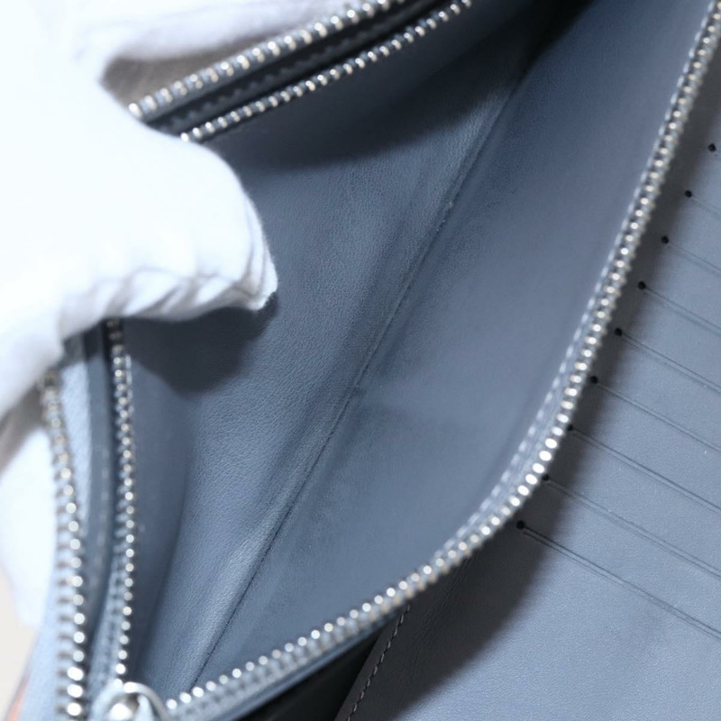 【日本直送】路易威登 Mirror Zippy 垂直錢包 銀色 M80808 正品 145872-9