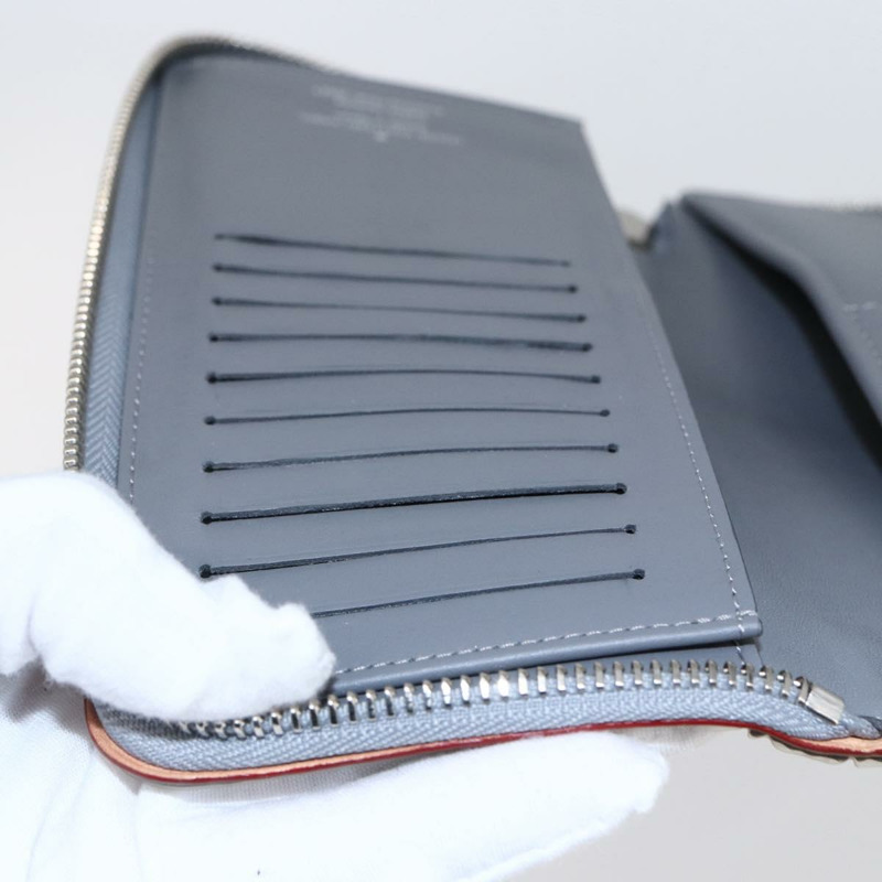 【日本直送】路易威登 Mirror Zippy 垂直錢包 銀色 M80808 正品 145872-18