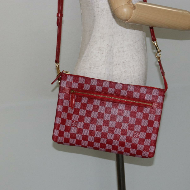【日本直送】路易威登 Damier Color Module Clutch Bag Car Mine N41306 LV Auth 145890-23