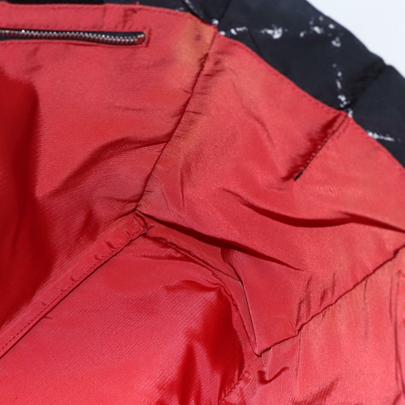 【日本直送】香奈兒旅行系列托特包 尼龍 黑白 CC 標誌 Auth 145777-18