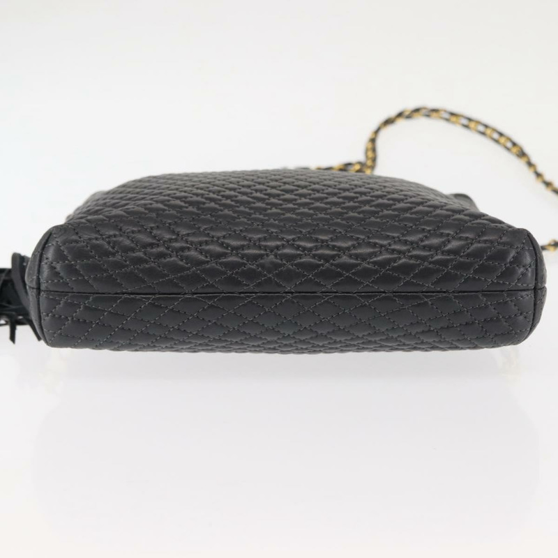 【日本直送】BALLY 鏈條單肩包 皮革 黑色 正品 145489-4