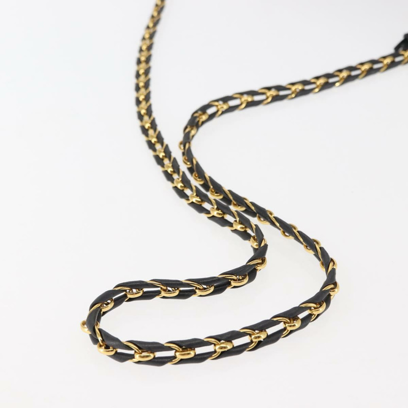 【日本直送】BALLY 鏈條單肩包 皮革 黑色 正品 145489-6