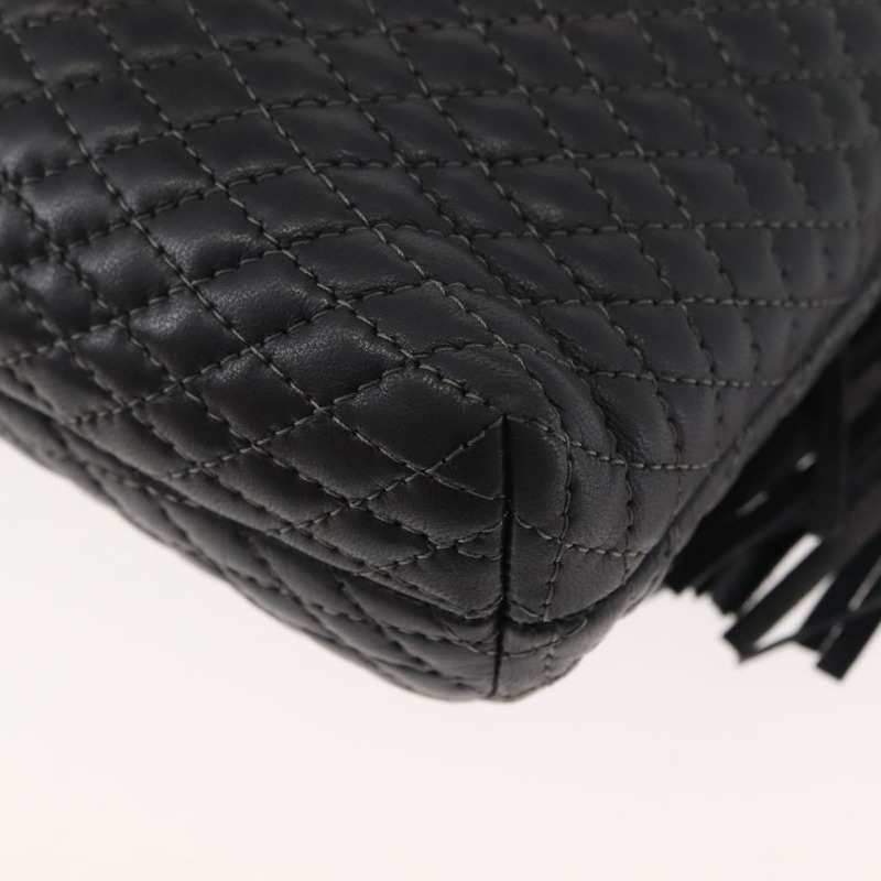 【日本直送】BALLY 鏈條單肩包 皮革 黑色 正品 145489-15