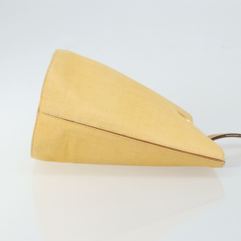 【日本直送】CELINE 圓背包 帆布 皮革 米色 正品 145770-2