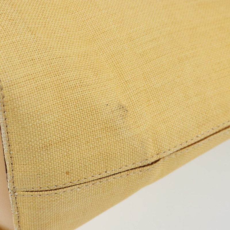 【日本直送】CELINE 圓背包 帆布 皮革 米色 正品 145770-8