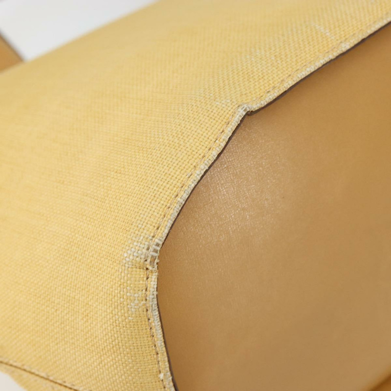 【日本直送】CELINE 圓背包 帆布 皮革 米色 正品 145770-14