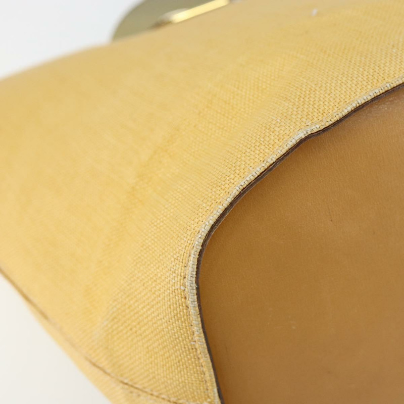 【日本直送】CELINE 圓背包 帆布 皮革 米色 正品 145770-16