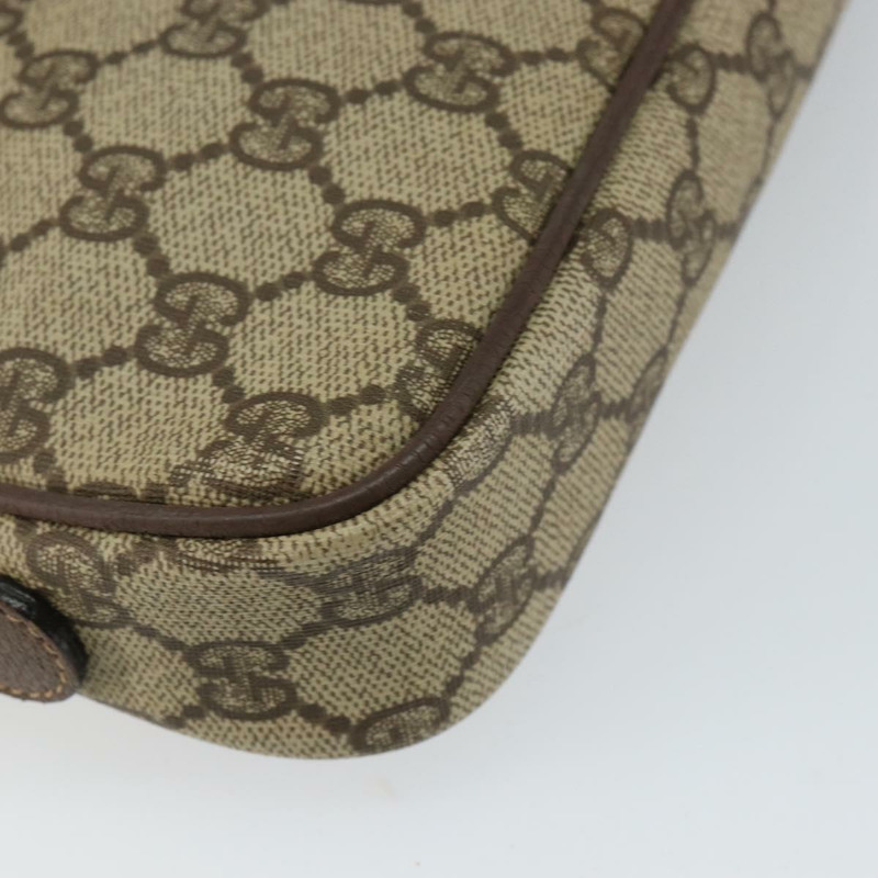 【日本直送】GUCCI GG帆布肩背包 PVC皮革 米色 正品 sw1583-13