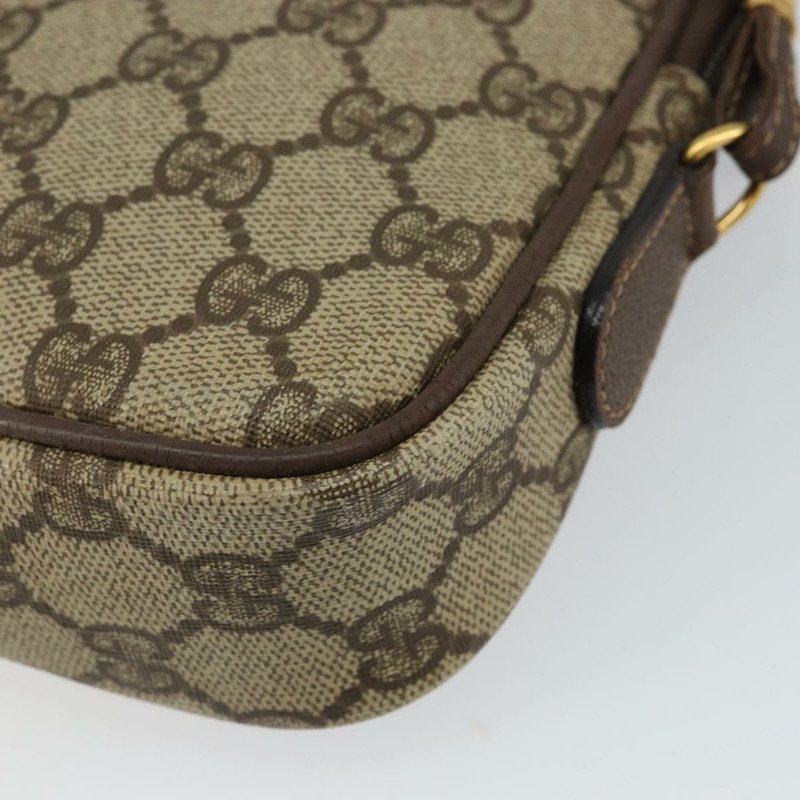 【日本直送】GUCCI GG帆布肩背包 PVC皮革 米色 正品 sw1583-14