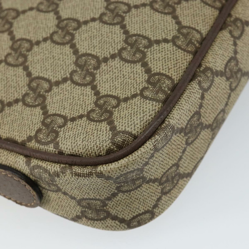 【日本直送】GUCCI GG帆布肩背包 PVC皮革 米色 正品 sw1583-15