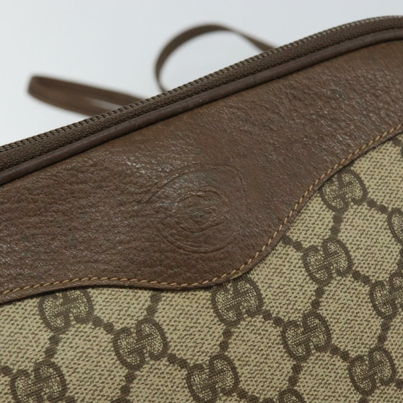 【日本直送】GUCCI GG帆布肩背包 PVC皮革 米色 正品 sw1583-16