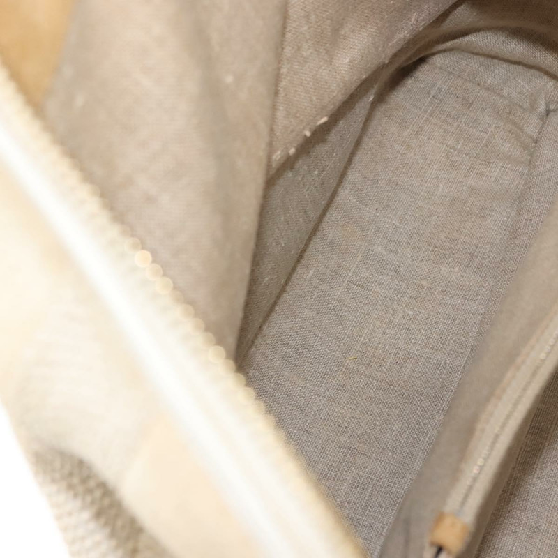 【日本直送】FENDI 胡桃色帆布托特包 帆布皮革 米色 黑色 金色 正品 bs29810-22