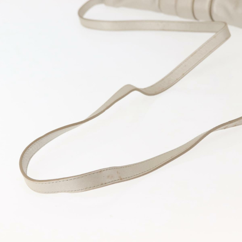 【日本直送】寶格麗 Chandra 單肩包 皮革 銀色 金色 正品 hk3110-6