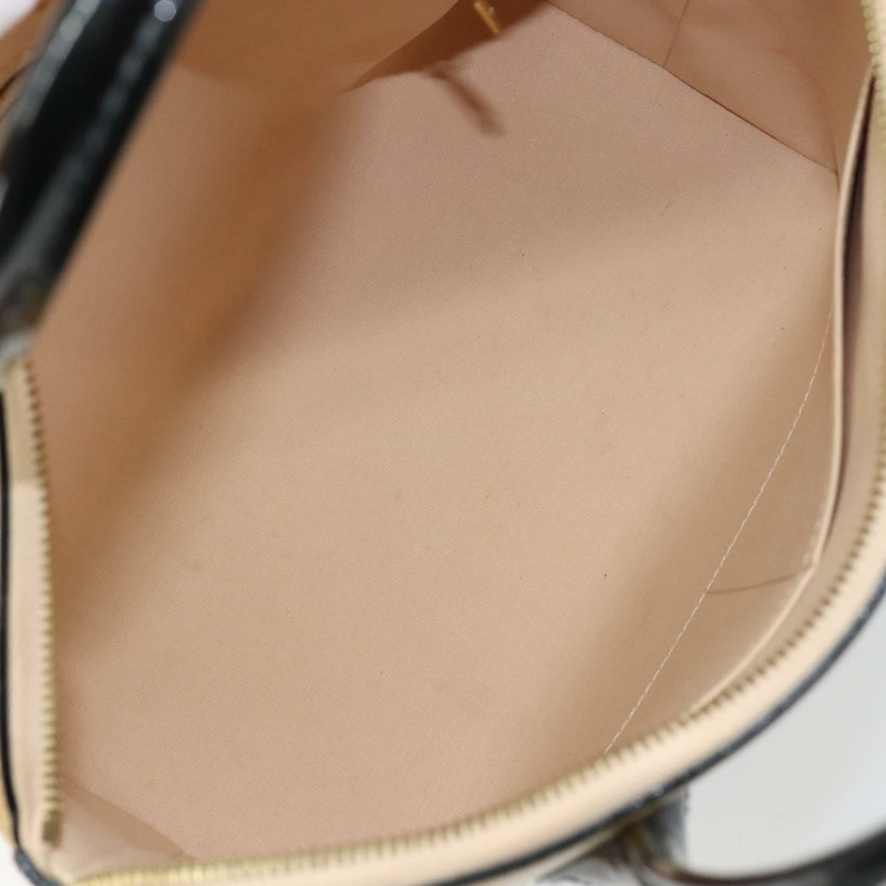 【日本直送】路易威登 Monogram Vernis Lockit PM 手提包 米色 黑色 M90251 正品 bs29224-9