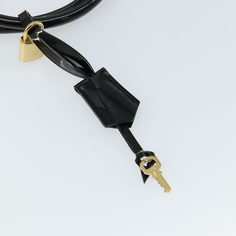 【日本直送】路易威登 Monogram Vernis Lockit PM 手提包 米色 黑色 M90251 正品 bs29224-19