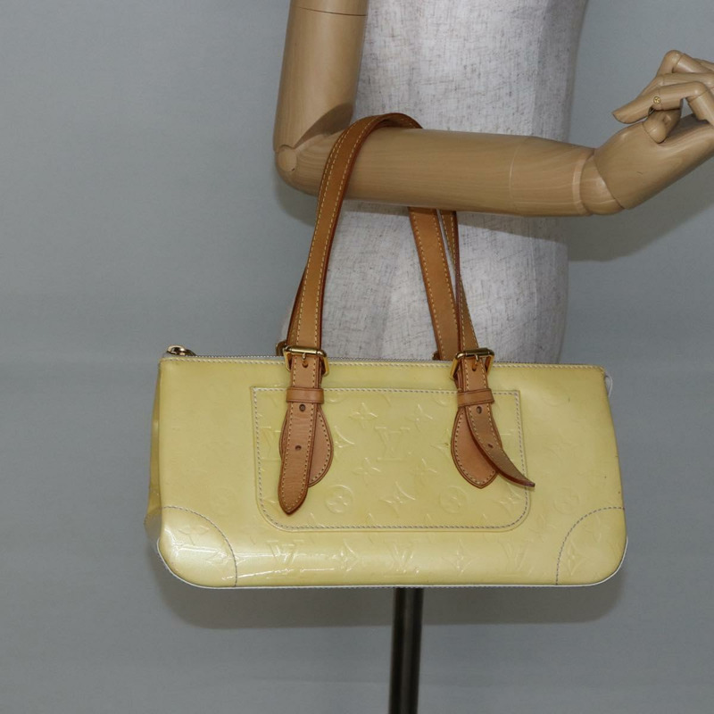 【日本直送】路易威登 Monogram Vernis Rosewood Avenue 手提包 Perle M93508 正品 hk3143-21