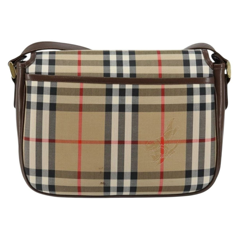 【日本直送】Burberrys Nova Check 單肩包 帆布 米色 金色 正品 hk3107-1